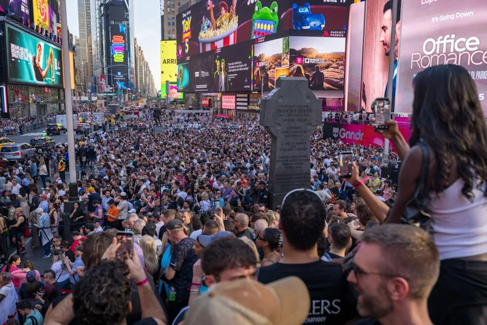 The show drew a massive crowd. Michael Nigro