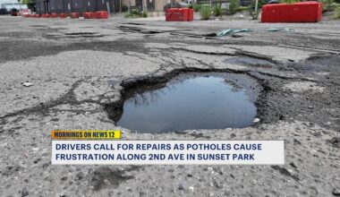 News 12 | Brooklyn | Drivers Call For Repairs As Potholes Frustrate Motorists Along Second Avenue In Sunset Park