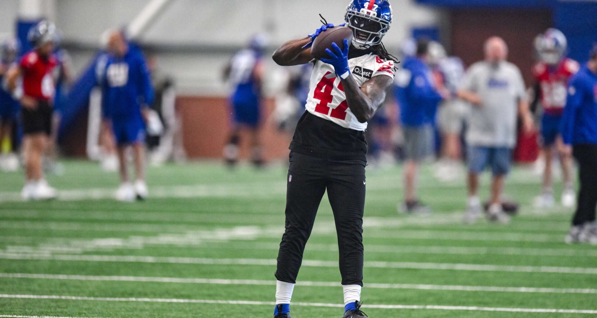 The Giants are glad Cam Jones' injury isn't serious.
