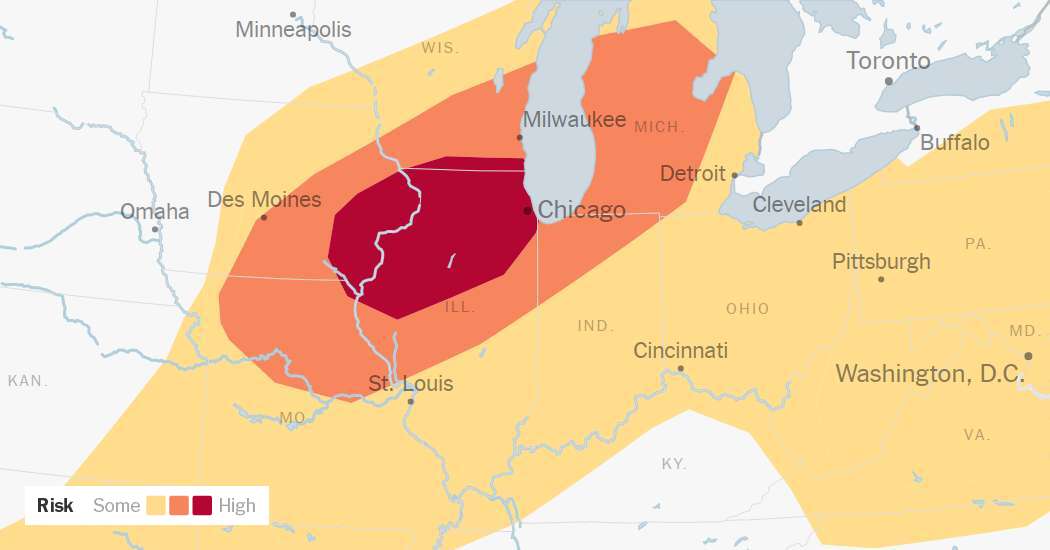 Millions Across the Midwest and Northeast Face Severe Storms on Thursday