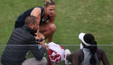 Tennis-Serena out of Queen’s doubles after partner Mboko injured