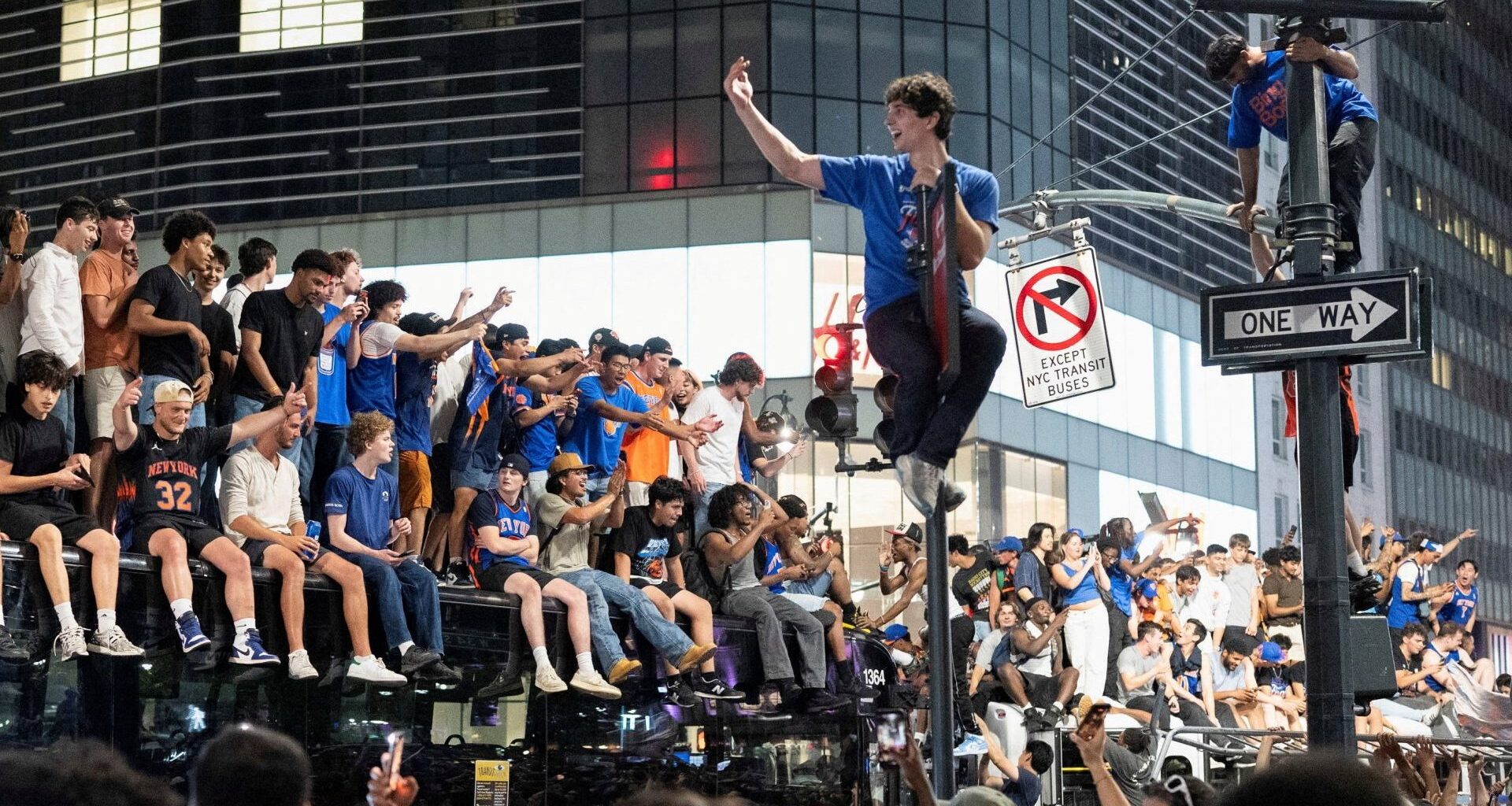 Knicks Title Celebration Sparks Arrests, Fires, and Injuries in NYC