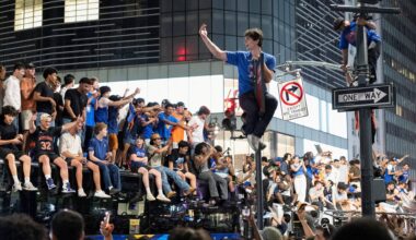 Knicks Title Celebration Sparks Arrests, Fires, and Injuries in NYC