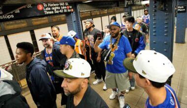 KNICKS PARADE: Some trains skipping additional Lower Manhattan stops as fans flock to ticker-tape celebration