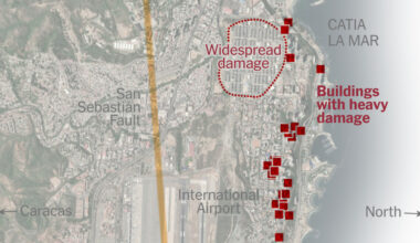 A Look Along Venezuela's Devastated Coast After Two Earthquakes