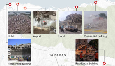 Vast Destruction Along Venezuela’s Coast After Earthquakes, in Maps and Photos