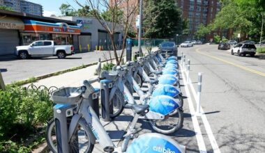 A Citi Bike station at Knolls Crescent and Kappock Street, installed in late May, has become one of the most debated locations in the area.