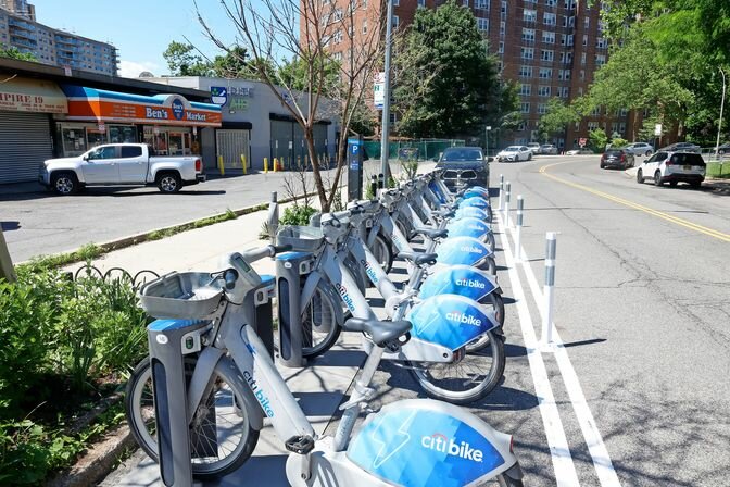 A Citi Bike station at Knolls Crescent and Kappock Street, installed in late May, has become one of the most debated locations in the area.