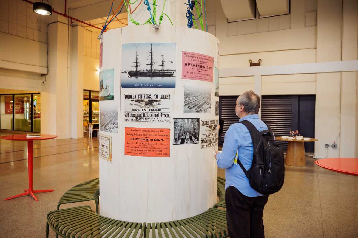 ‘In Plain Sight:’ New exhibition at Brooklyn Army Terminal reimagines industrial past as a living gallery • Brooklyn Paper