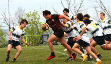 Teddy Sieber recently committed to Queens University of Charlotte to play rugby.