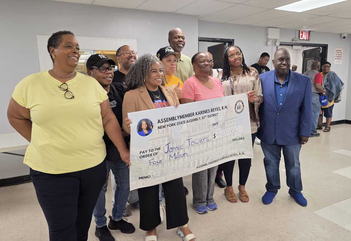 Jamie Towers secures $4 million in state funds for repairs after years of resident complaints – Bronx Times