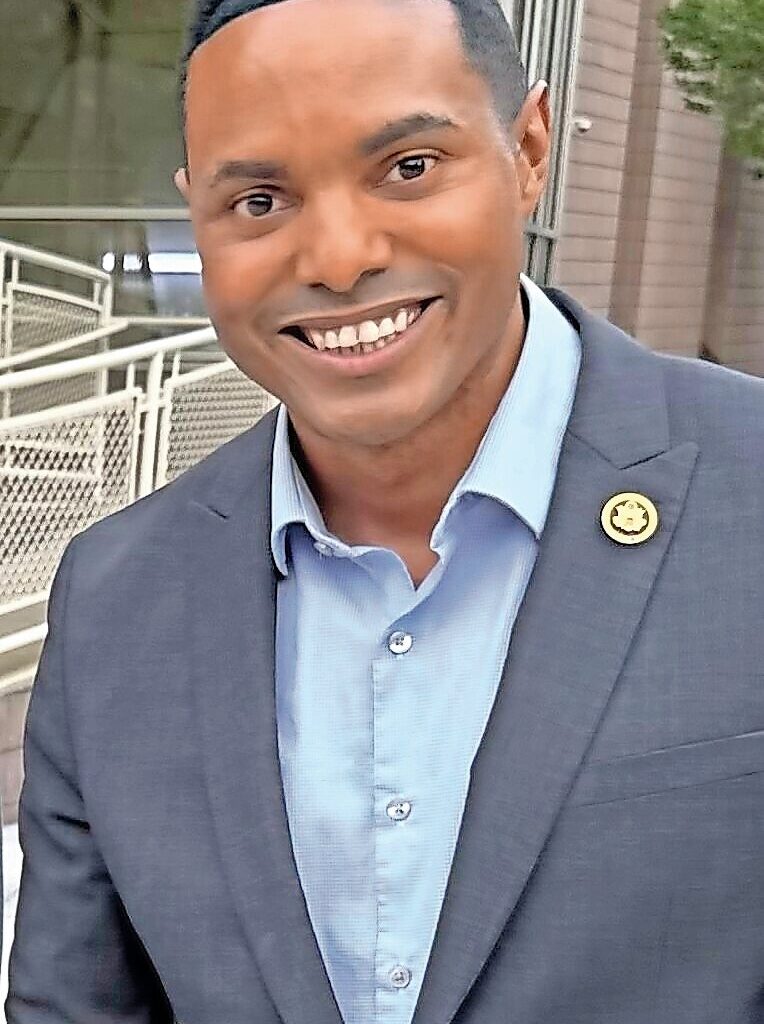 Rep. Ritchie Torres in Riverdale on June 14.