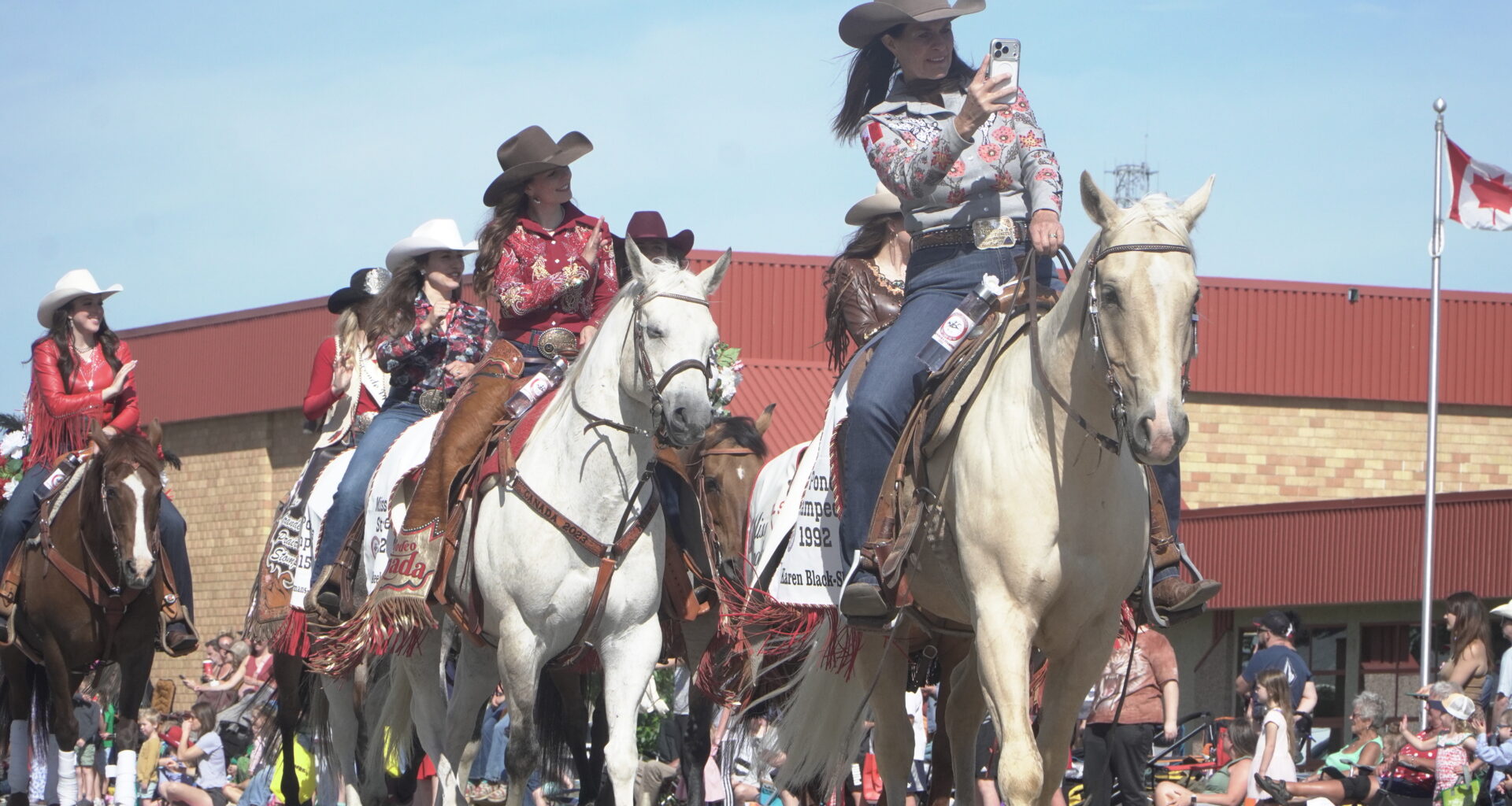 Cowgirls, queens and crowds celebrate 90th Ponoka Stampede Parade - CentralAlbertaOnline.com