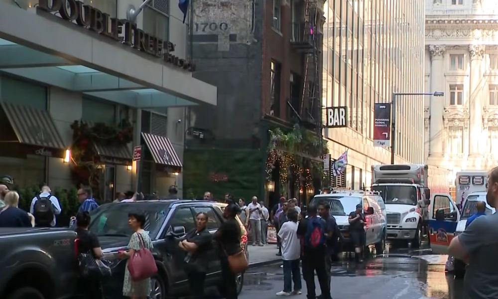 8 treated, hotel evacuated after bear spray release in Manhattan
