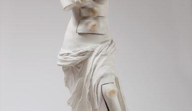 Salvador Dalí, Venus de Milo with Drawers, 1936/64. Painted bronze and mink pompoms, 38 ⅜ inches. © Salvador Dalí, Gala-Salvador Dalí Foundation / Artists Rights Society (ARS), New York.