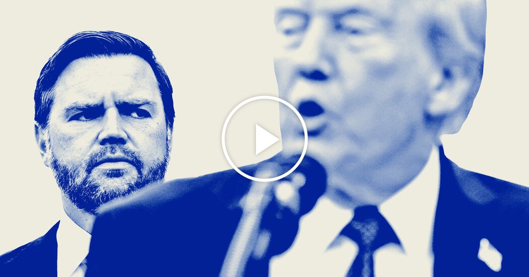 Opinion | Will the Real JD Vance Please Stand Up?