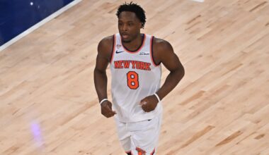 Knicks' OG Anunoby Honored by Manhattan Borough President After Historic NBA Finals Win vs. Spurs