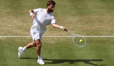 BBC forced to apologise as French tennis star drops F-bomb seven times in live TV interview at Queen’s