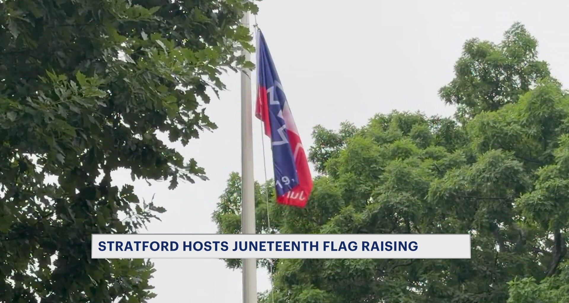 News 12 | Bronx | Stratford Holds Juneteenth Flag Raising Ceremony At Town Hall