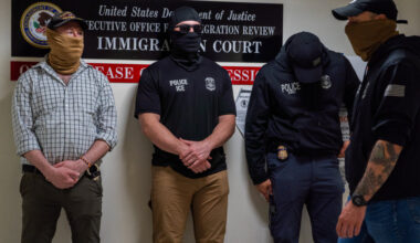 Trump Administration Sues New York State Over ICE Mask Ban