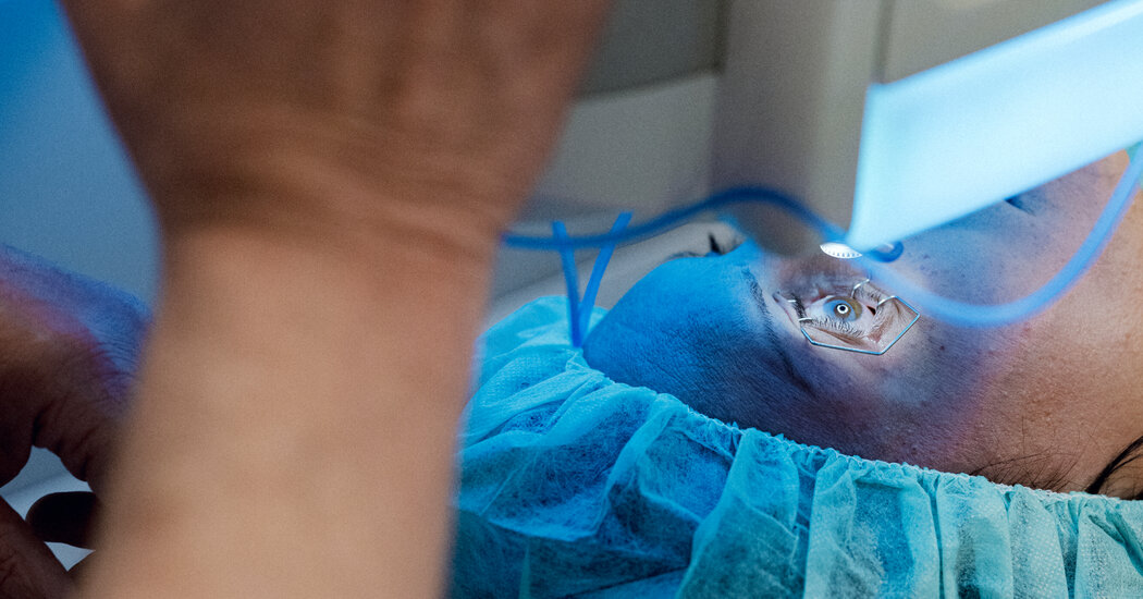 This Doctor Can Change the Color of Your Eyes. Should He?