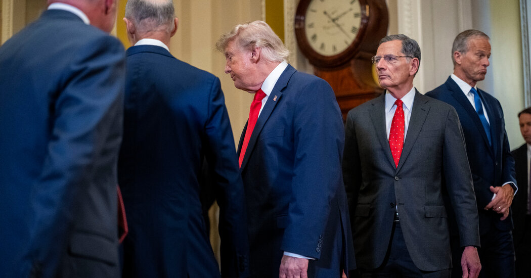 Trump Stokes Chaos in Congress as He Huddles With the G.O.P.