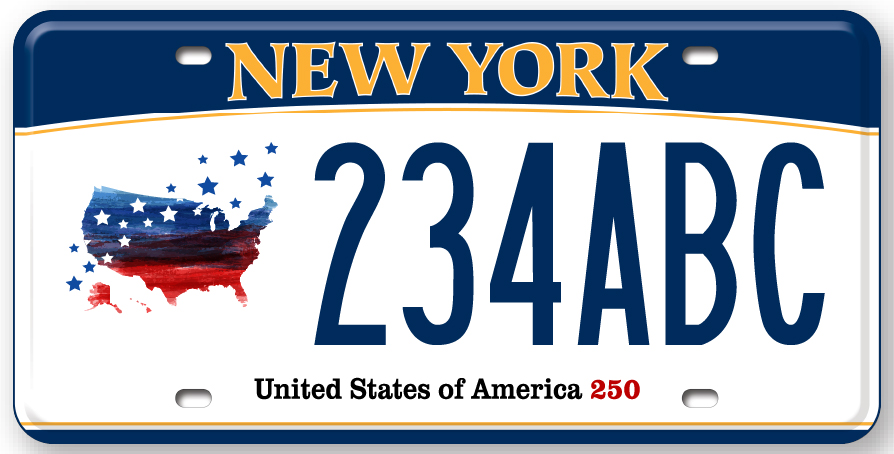 News 12 | Brooklyn | Dmv Unveils License Plate Marking Americas 250th Anniversary