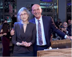 MSM Board Chair and Honoree Lorraine Gallard with MSM President James Gandre (Photo Credit: PMC / Mark Sagliocco)