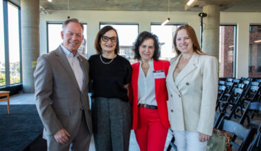 From left: Randy Peers, Regina Meyer, Dina Rabiner and Alyssa Zahler. Photo: Julie Thompson/Brooklyn Eagle