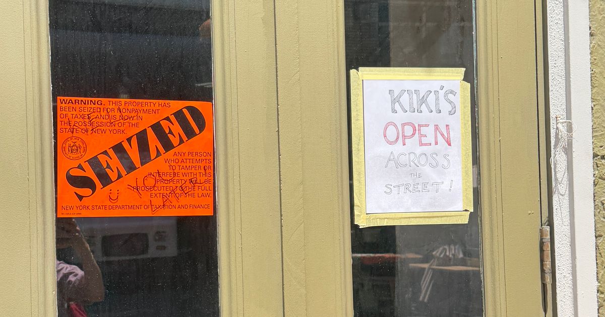 NYC Greek Favorite Kiki’s Closed Over Unpaid Taxes