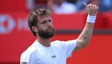 Corentin Moutet hit with huge fine for deliberately swearing in Queen's interview