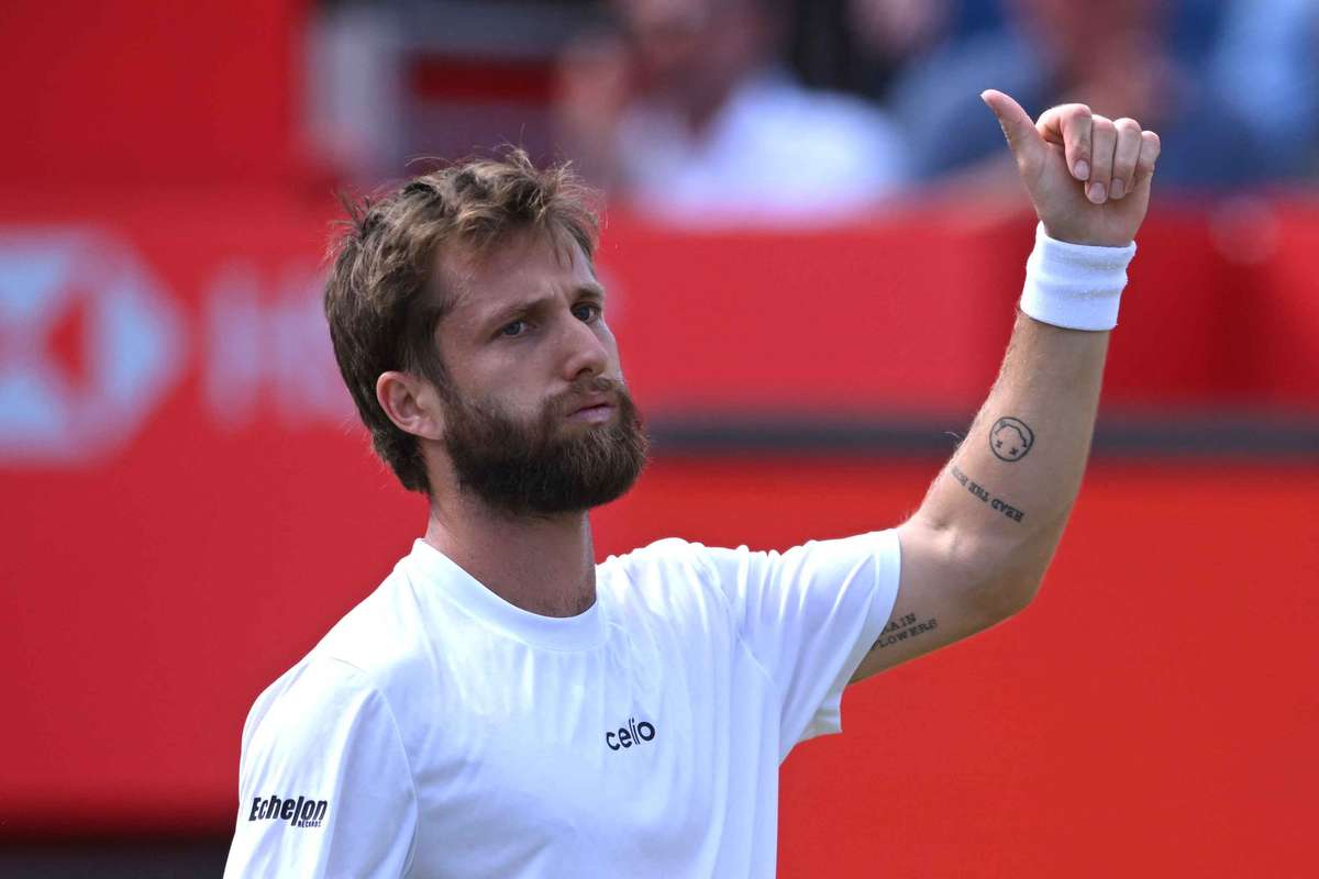 Corentin Moutet hit with huge fine for deliberately swearing in Queen's interview