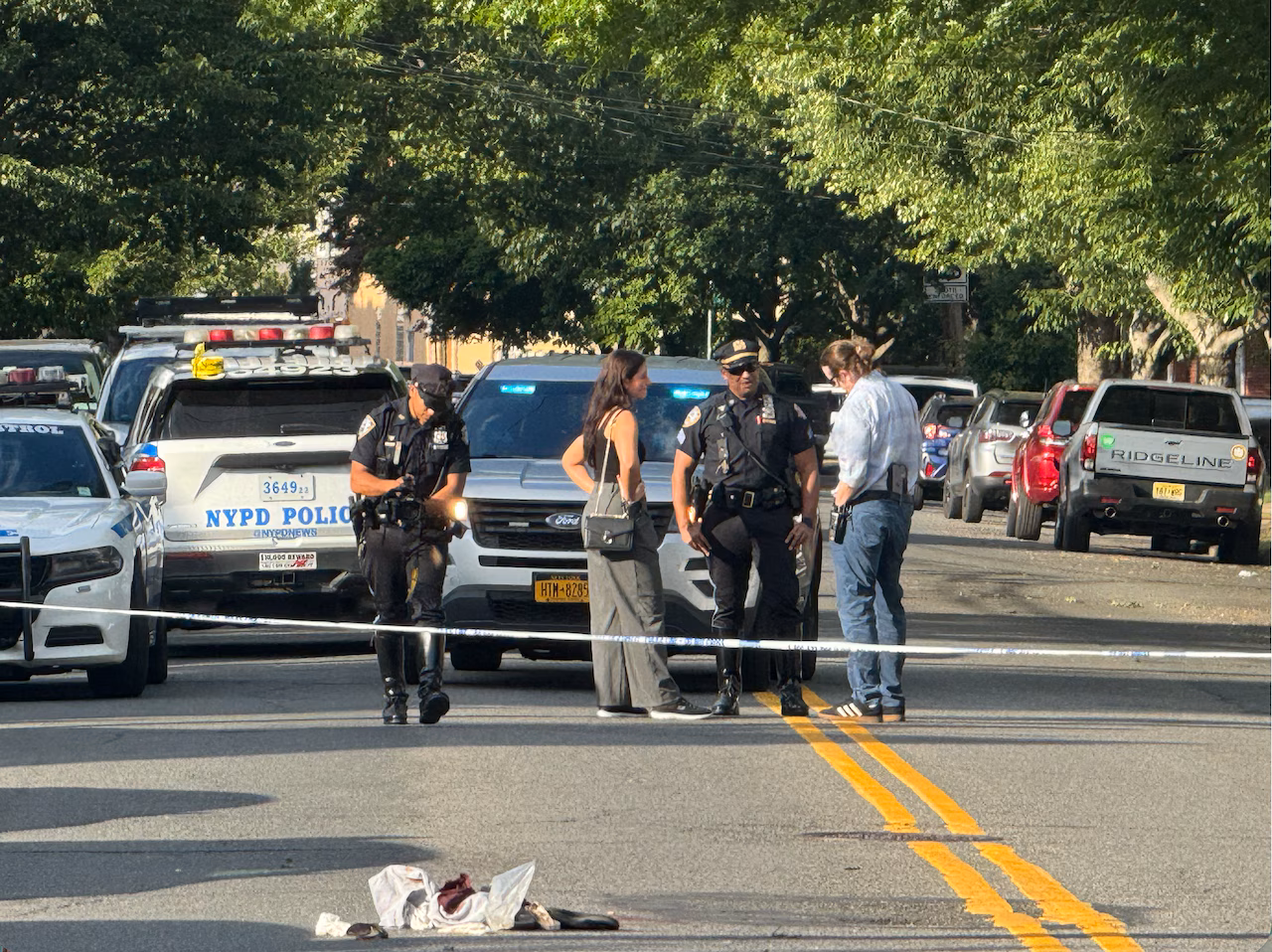 Women struck by car