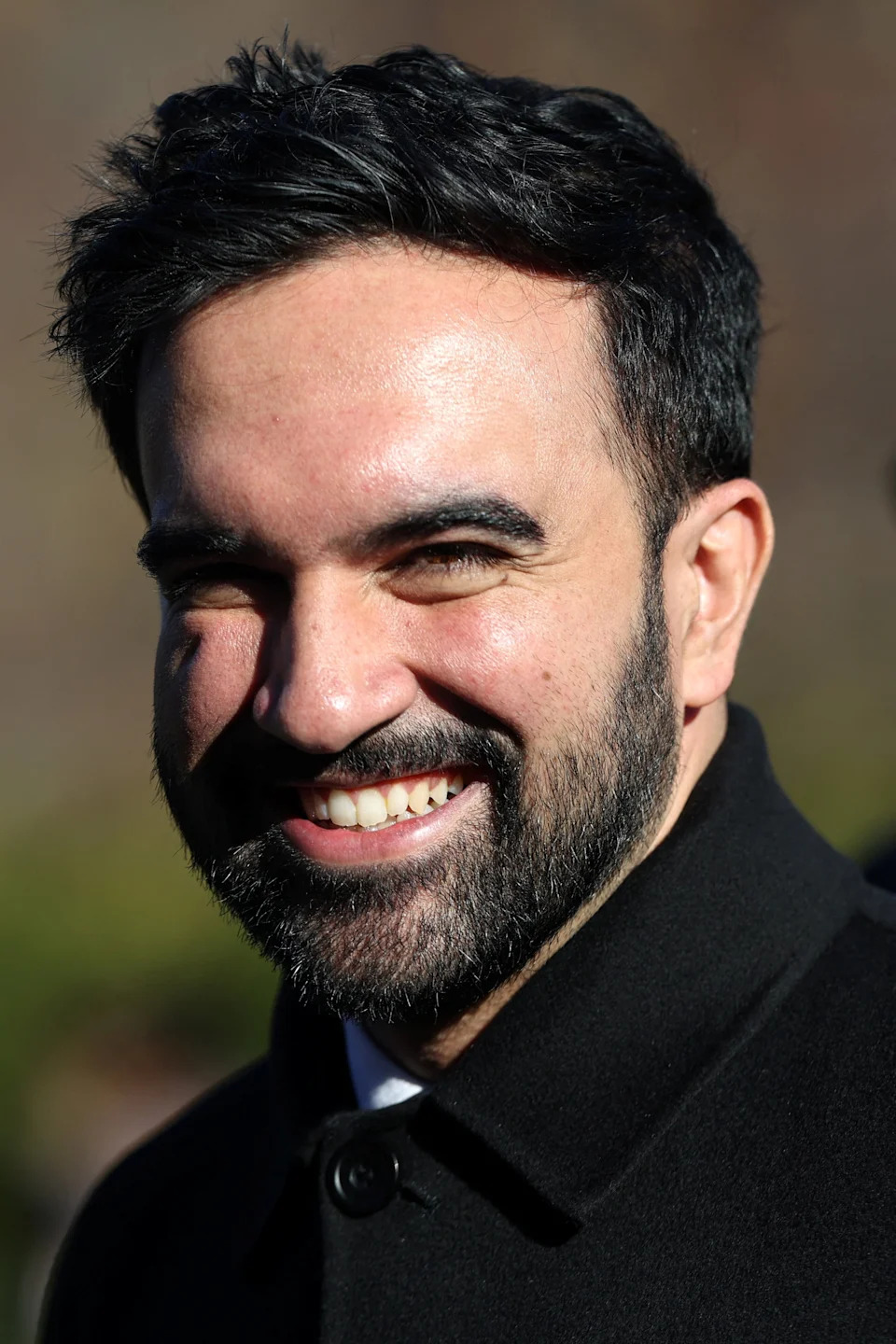 Zohran Mamdani said he noticed changes to his hair before taking office. Pictured here in November 2025. / Shannon Stapleton/Reuters