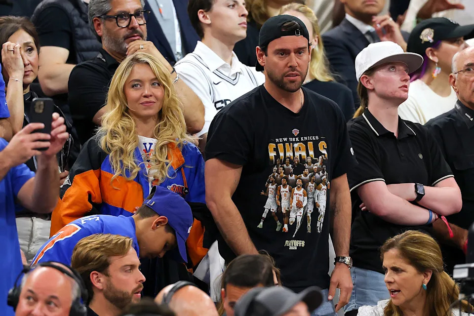 Sydney Sweeney and Scooter Braun.