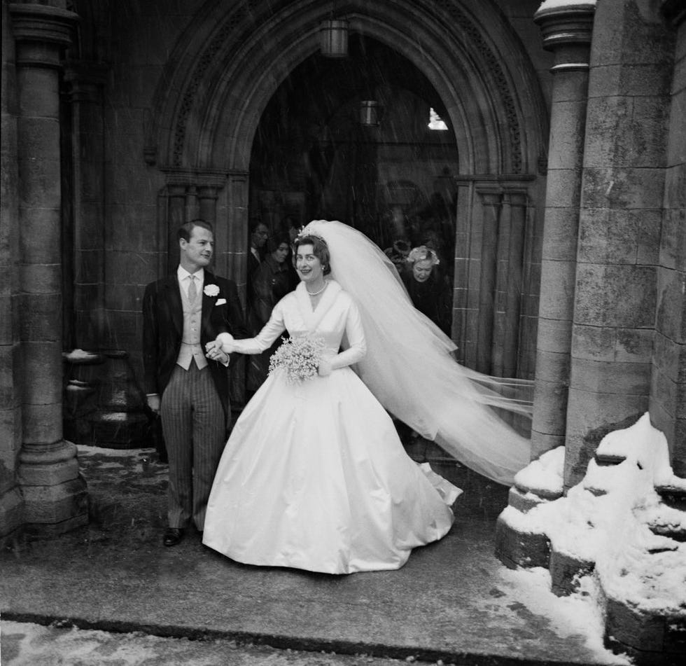 Pamela Mountbatten And David Hicks Wedding