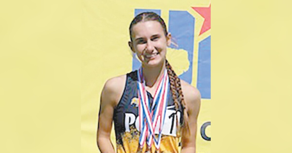 Brooklyn Albert achieves track and field honors