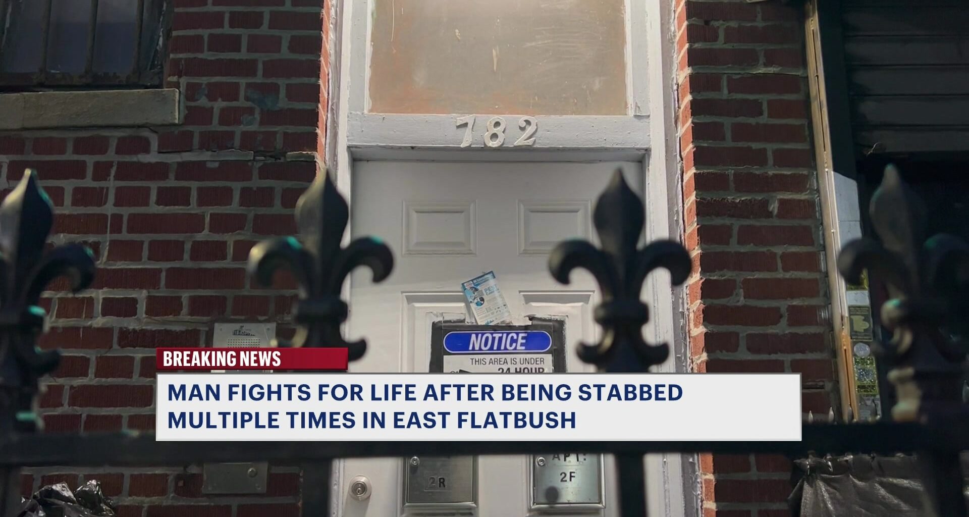 News 12 | Brooklyn | Man Critically Injured After Being Stabbed In The Eye In East Flatbush