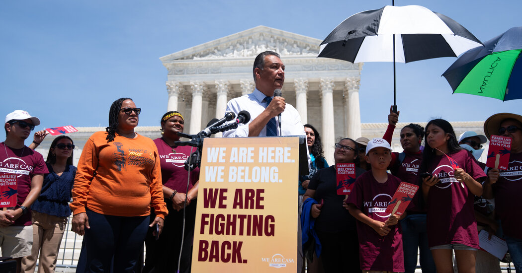 Justices Reject Trump’s Effort to End Birthright Citizenship