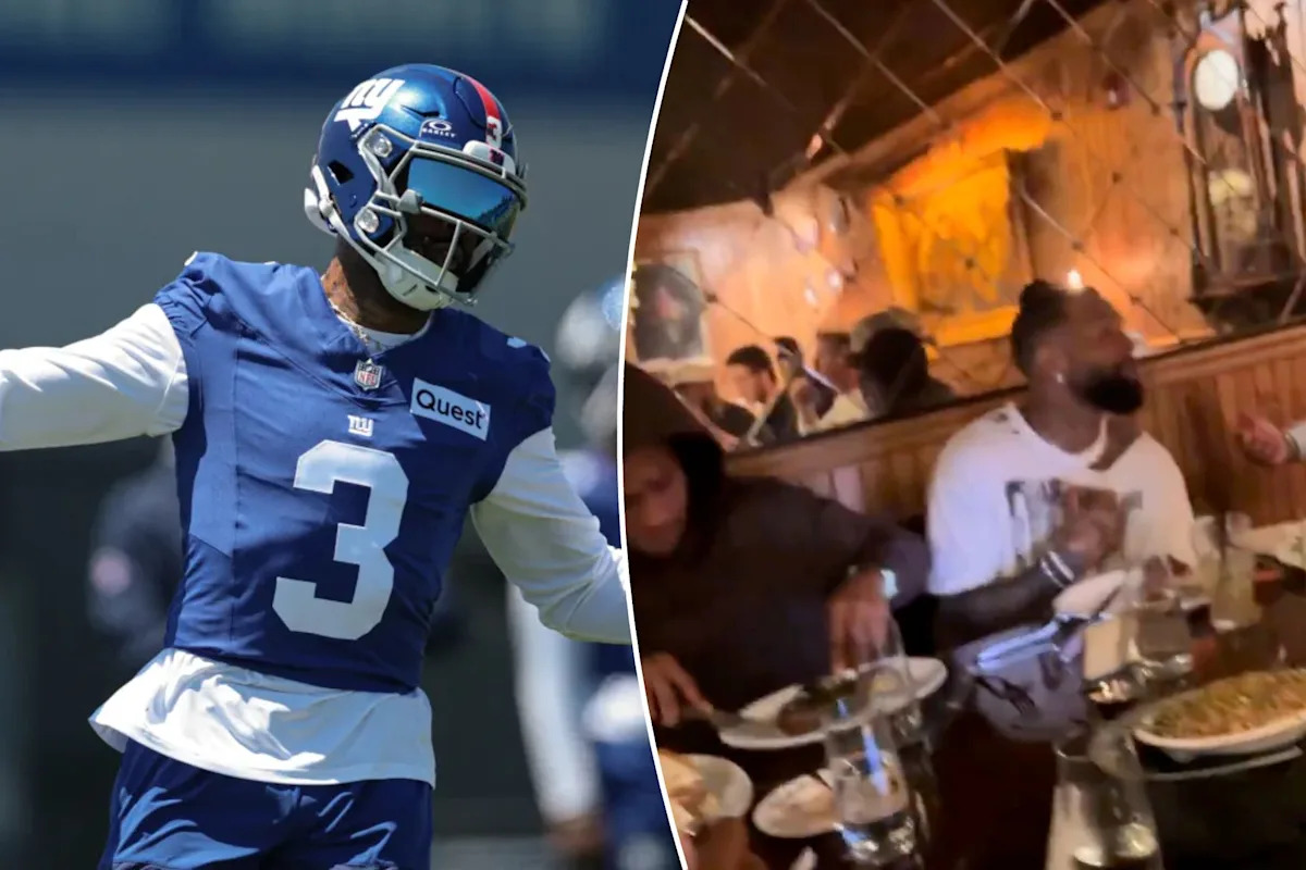 Odell Beckham Jr. wastes no time back in New York, takes entire receiver room for expensive steak dinner