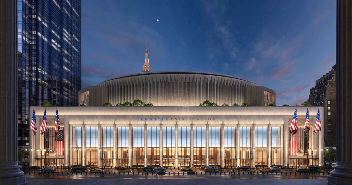 Proposed $8B transformation of NYC’s Penn Station features Roman-style columns, ornamental design :: WRAL.com