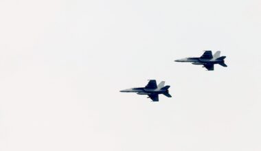 F-18 Flyover