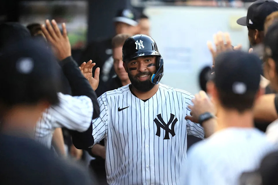 New York Yankees catcher Ali Sanchez. Credit: Kim Klement Neitzel-Imagn Images.