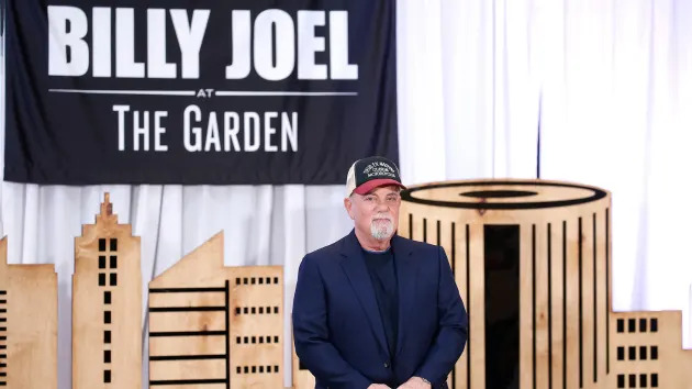 Billy Joel attends MSG Entertainment and Billy Joel special franchise announcement at Chase Square at Madison Square Garden on June 1, 2023 in New York City. (John Lamparski/Getty Images)