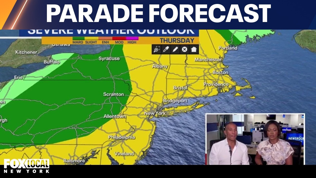 Knicks parade forecast: When will the rain start?