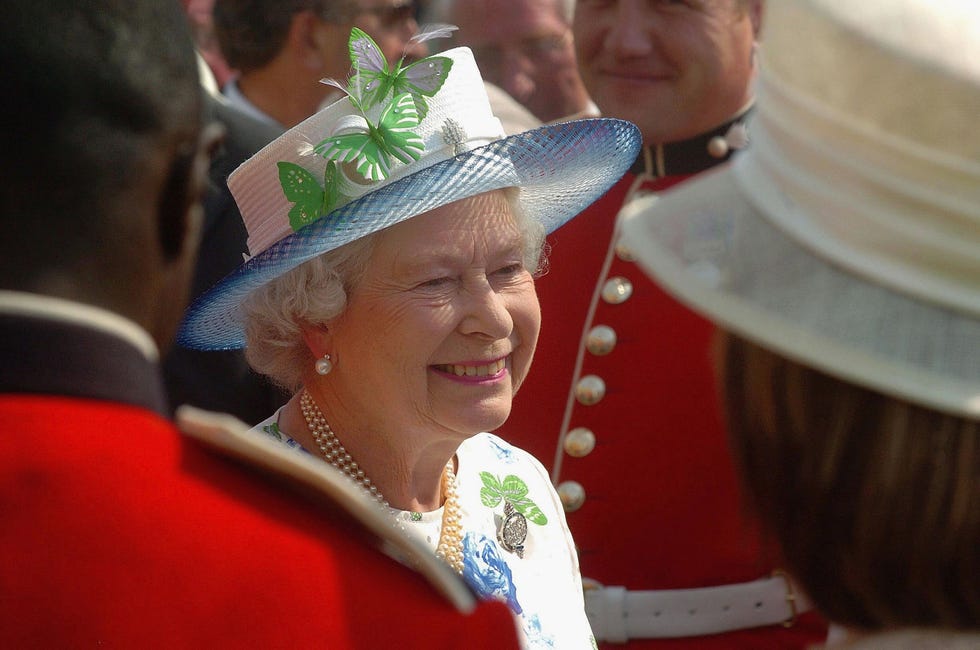 The Queen Hosts Reception To Celebrate 350 Years Of The Grenadier Guards