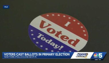 Voting underway in New York for June Primary