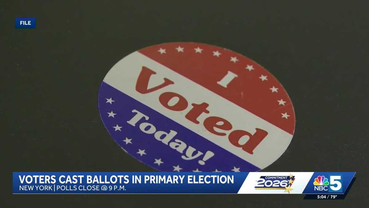 Voting underway in New York for June Primary