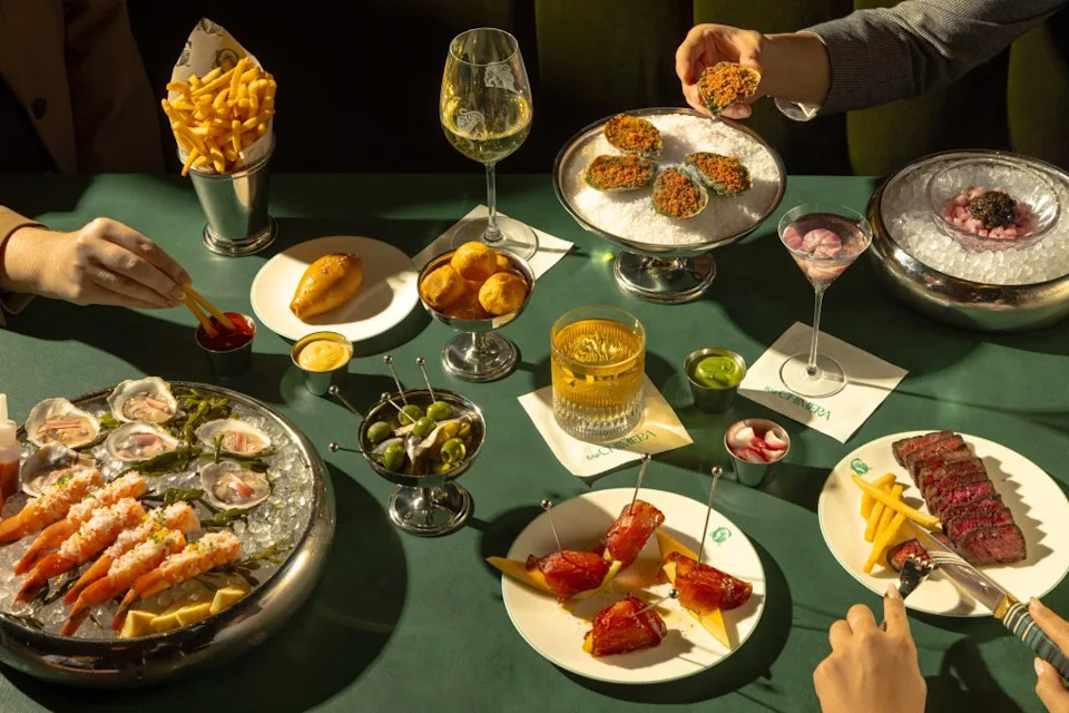 One food menu, with haute comfort fare, serves all three bars. Gary He