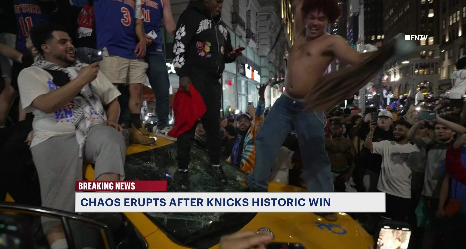 News 12 | Brooklyn | Multiple People Taken Into Custody After Knicks Game 4 Win